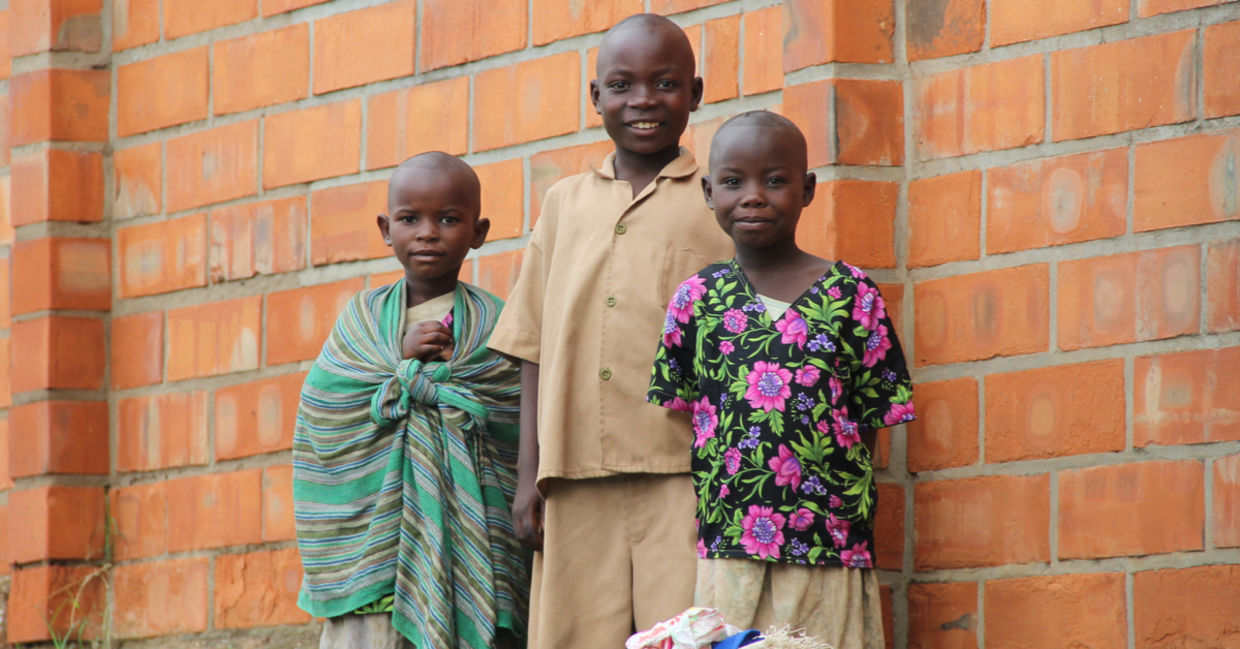 Rwandan children.