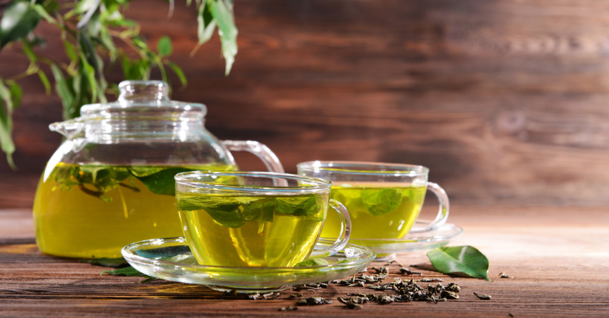 Green tea is good for your health.