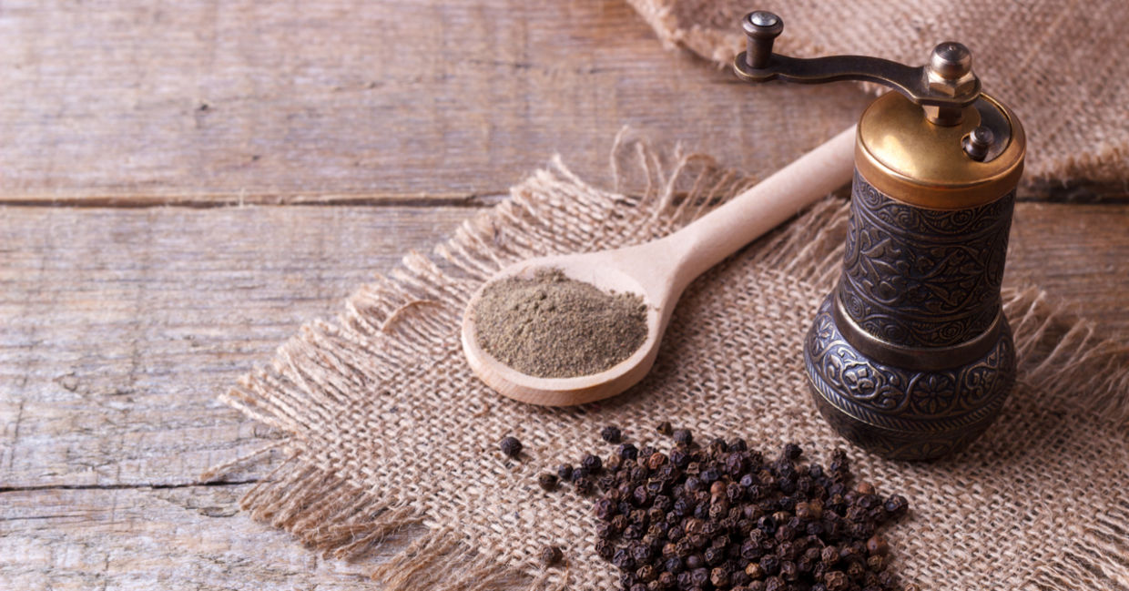 Black pepper is a heart healthy salt substitute.