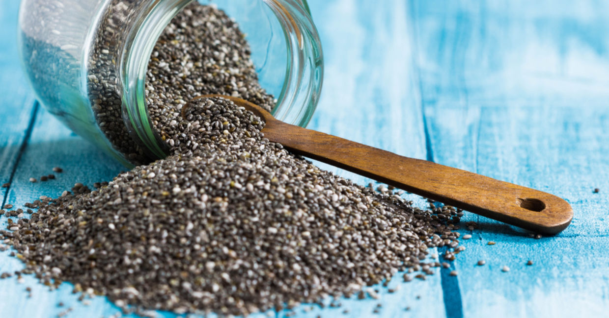 Chia seeds are a superfood from Mexico.