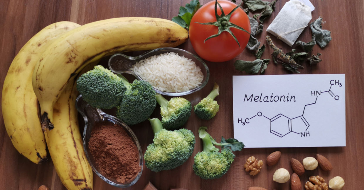 These foods contain melatonin.