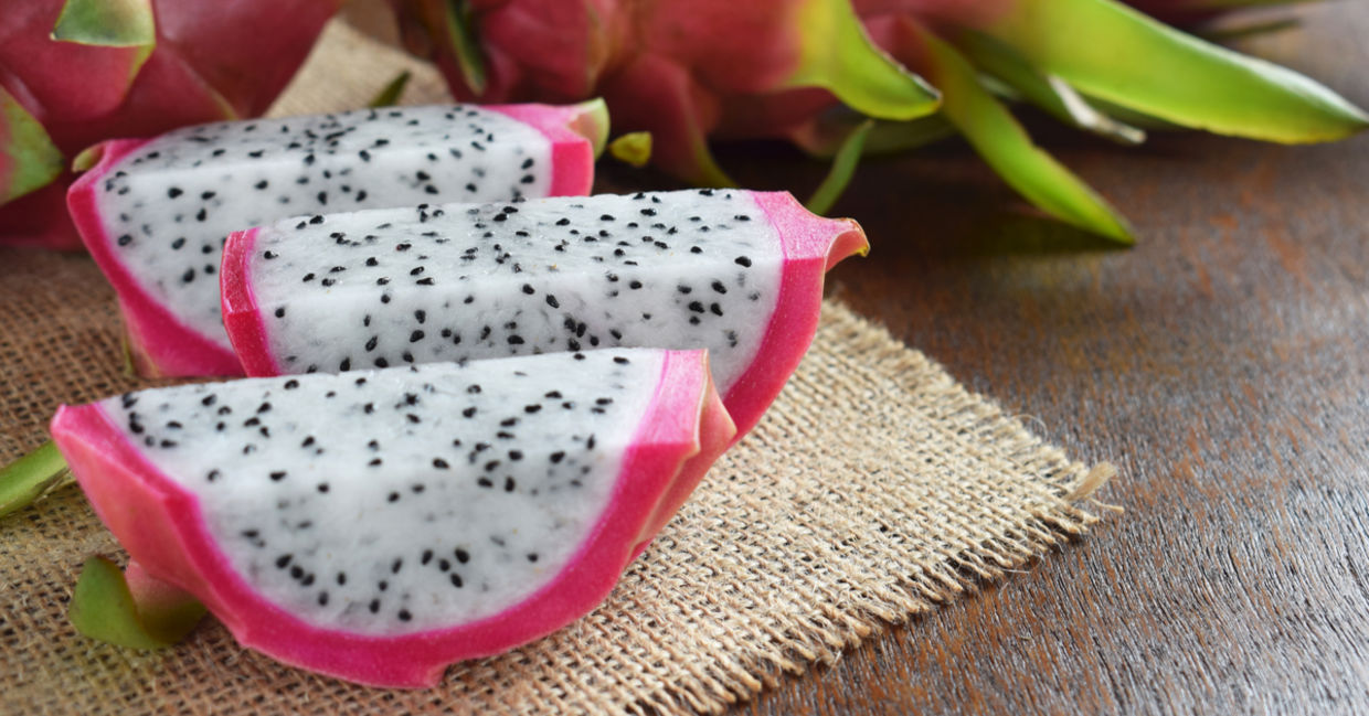 Dragon fruit are full of health benefits.
