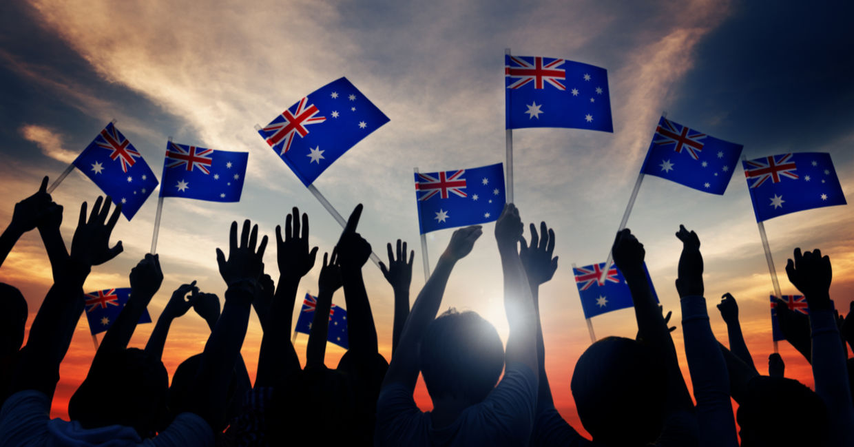 Aussie, Aussie, Aussie! (Shutterstock)