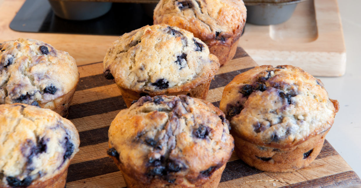 These muffins are berry good for gut health.