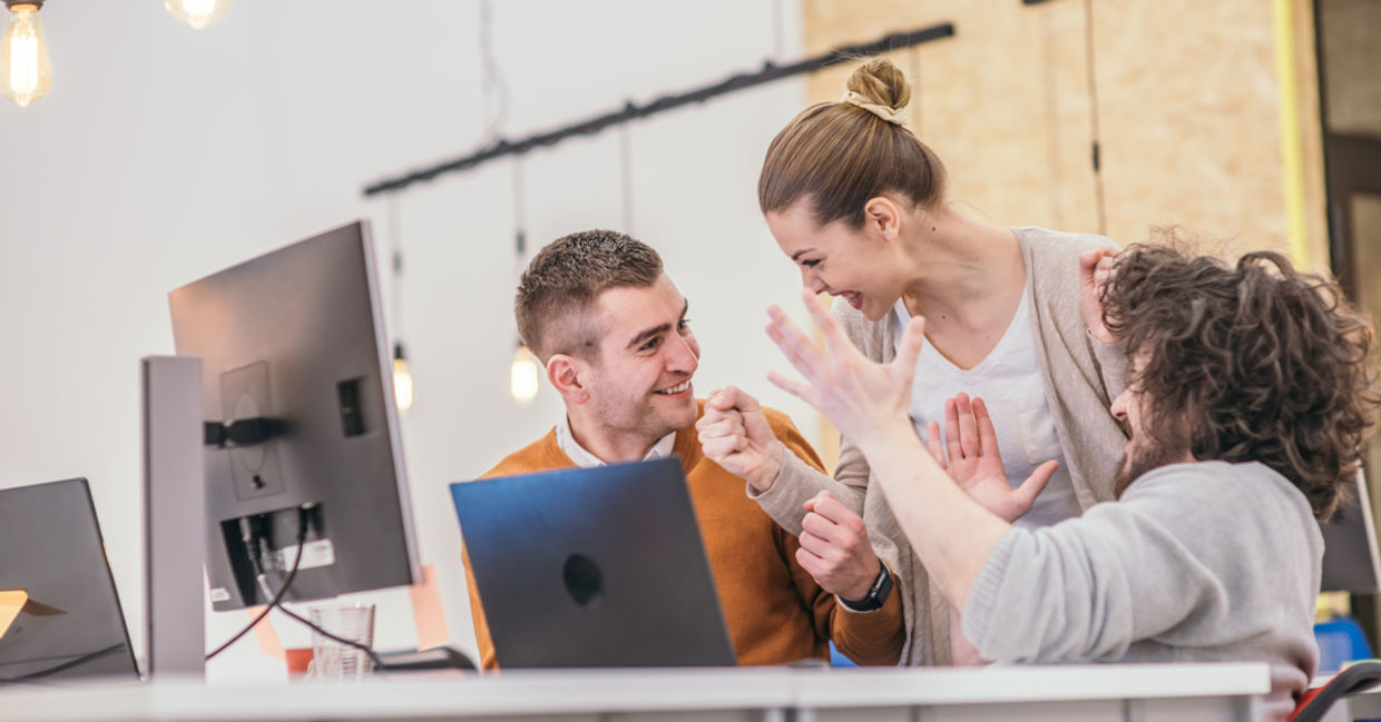 Catch the office vibe.