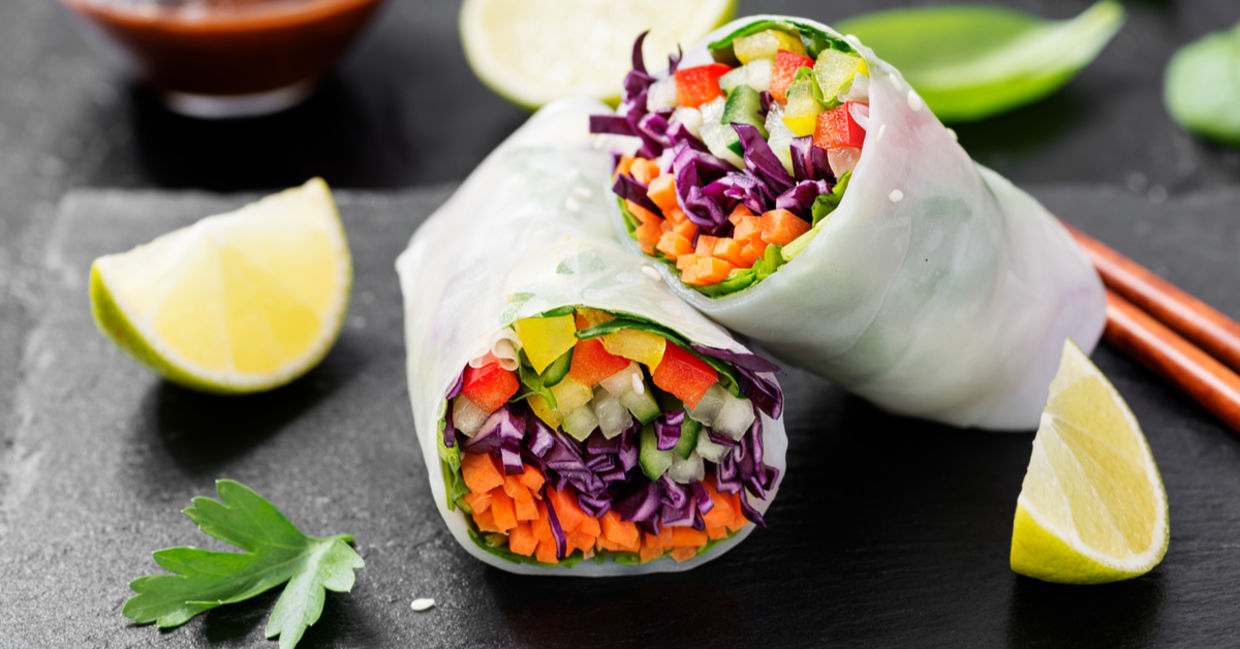 Wraps are easy for a no-cook meal.