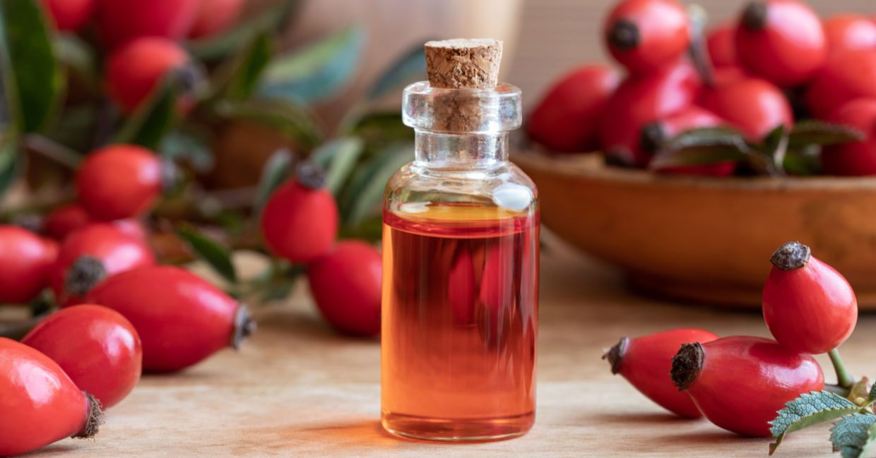 Use rosehip in your homemade facial.