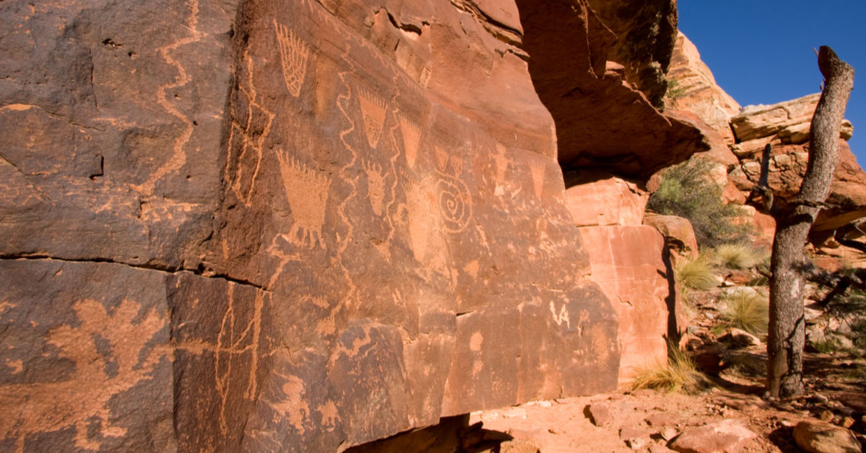 Carved inscriptions tell a story
