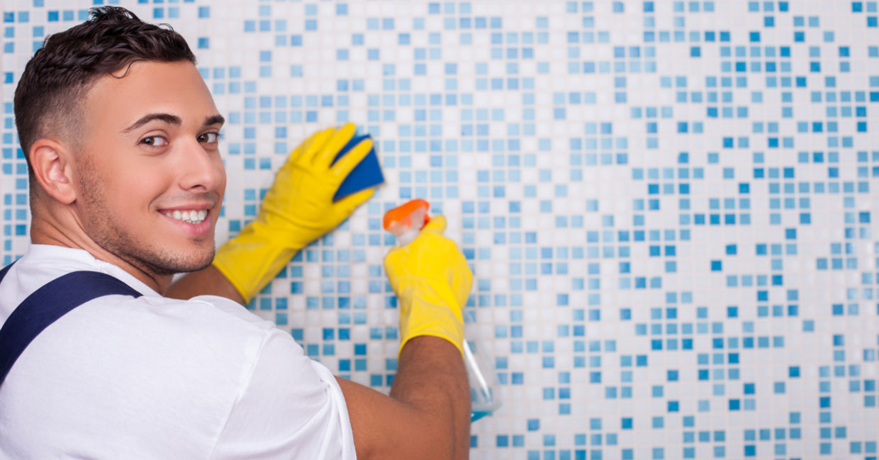Clean tile with this lemon-powered cleaner.
