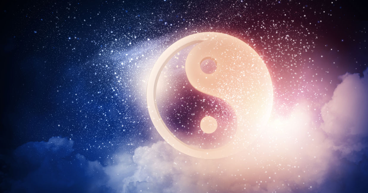 Yin and Yang energy.