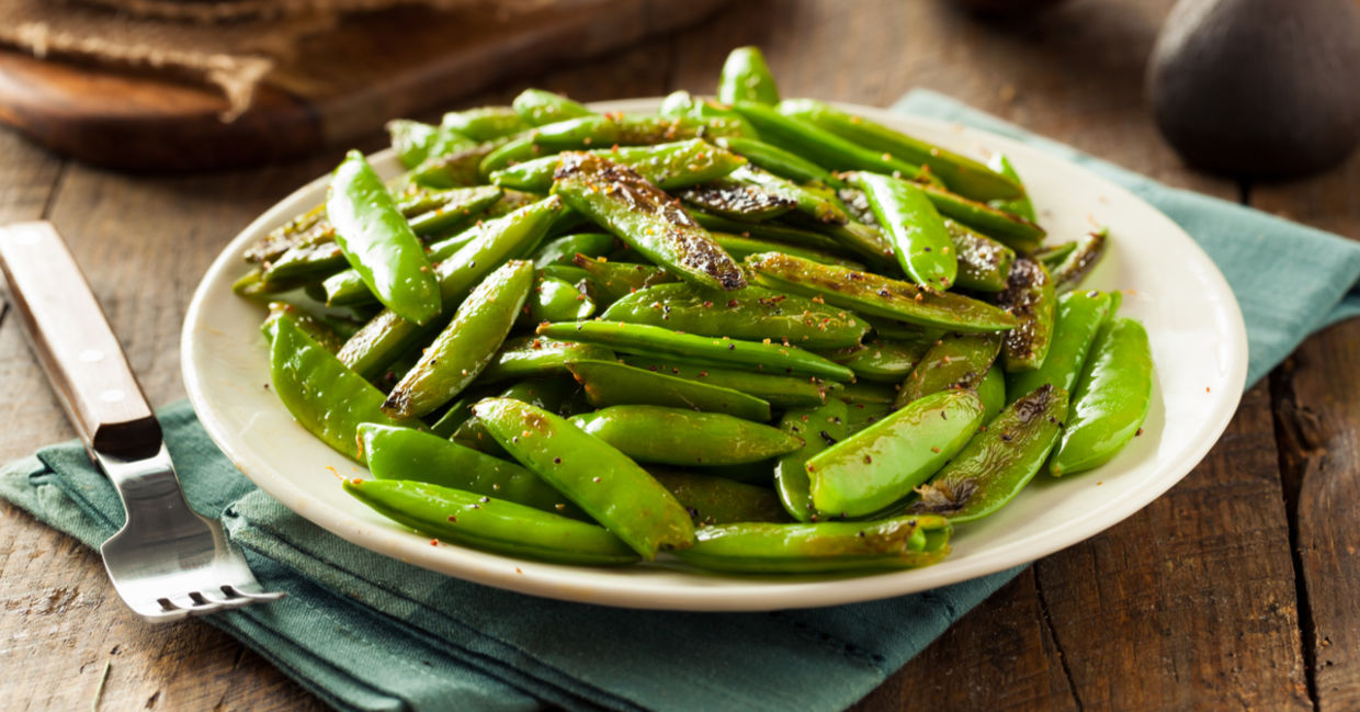 Healthy green beans.