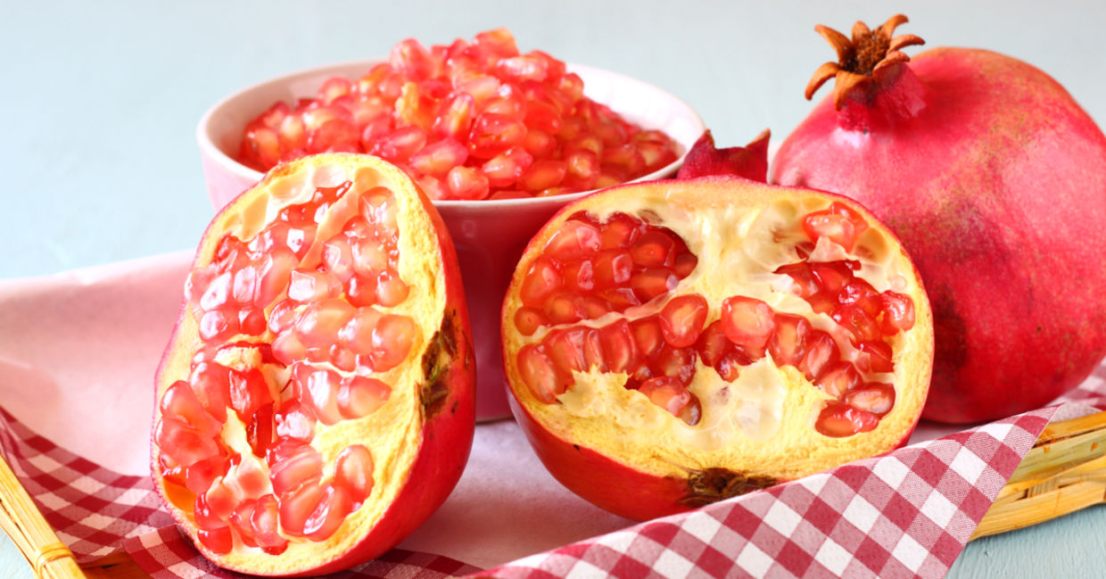 Pomegranate health benefits are too numerous to count.