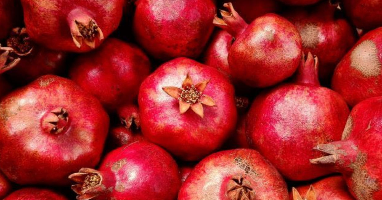Pomegranates are full of health benefits.