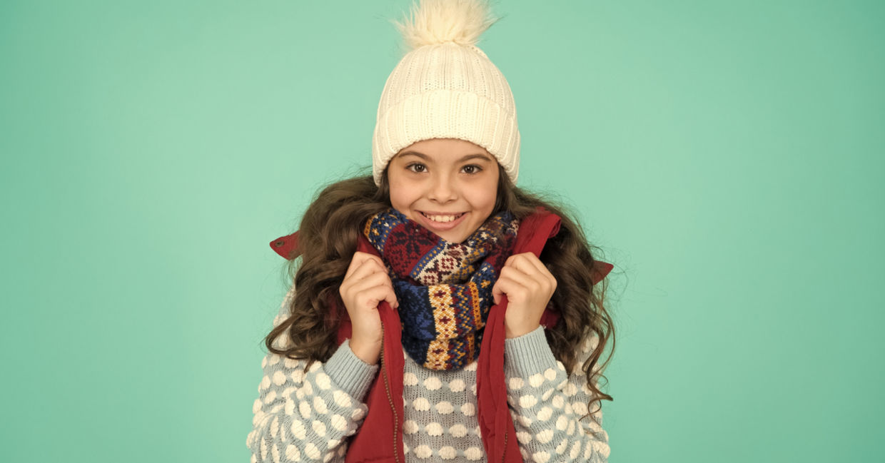Dress in layers to stay warm indoors and out.
