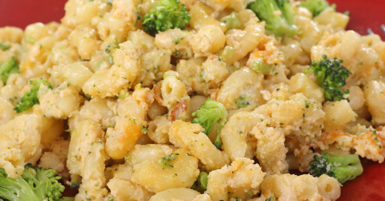 This veggie mac and cheese is a child pleaser.