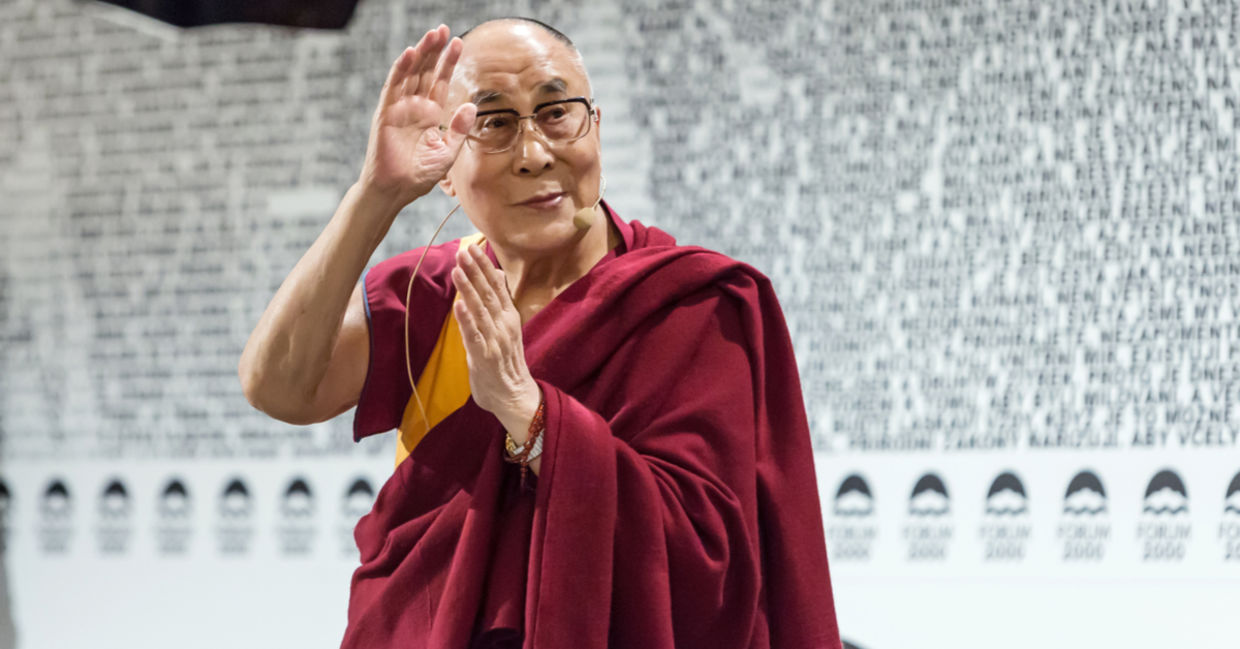 The  Dalai Lama.