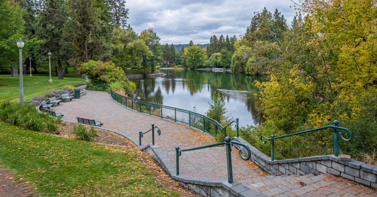 Go skiing and hiking in Bend.