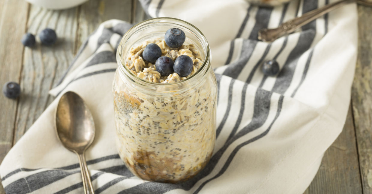 Overnight oats make a tasty Mother’s Day breakfast.