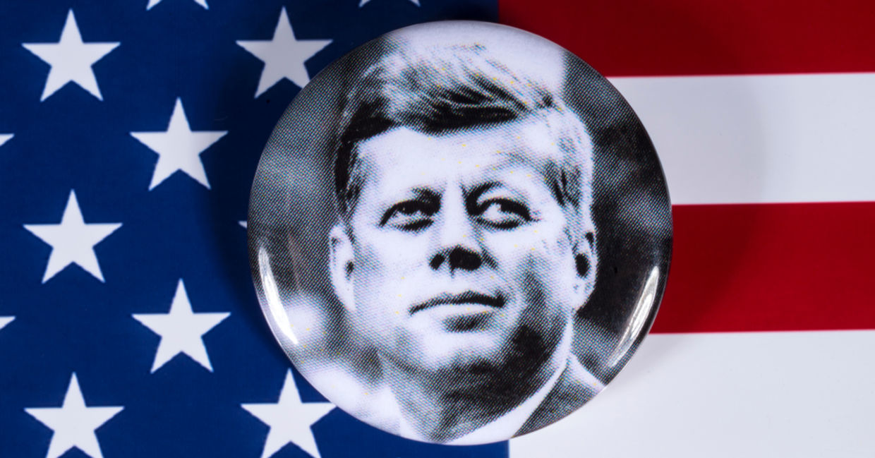 John F Kennedy.