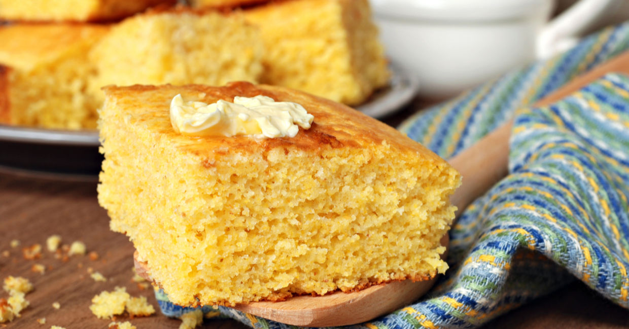 Cornbread can replace other grains.