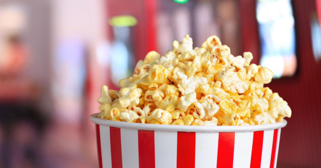 Popcorn is good for gut health.
