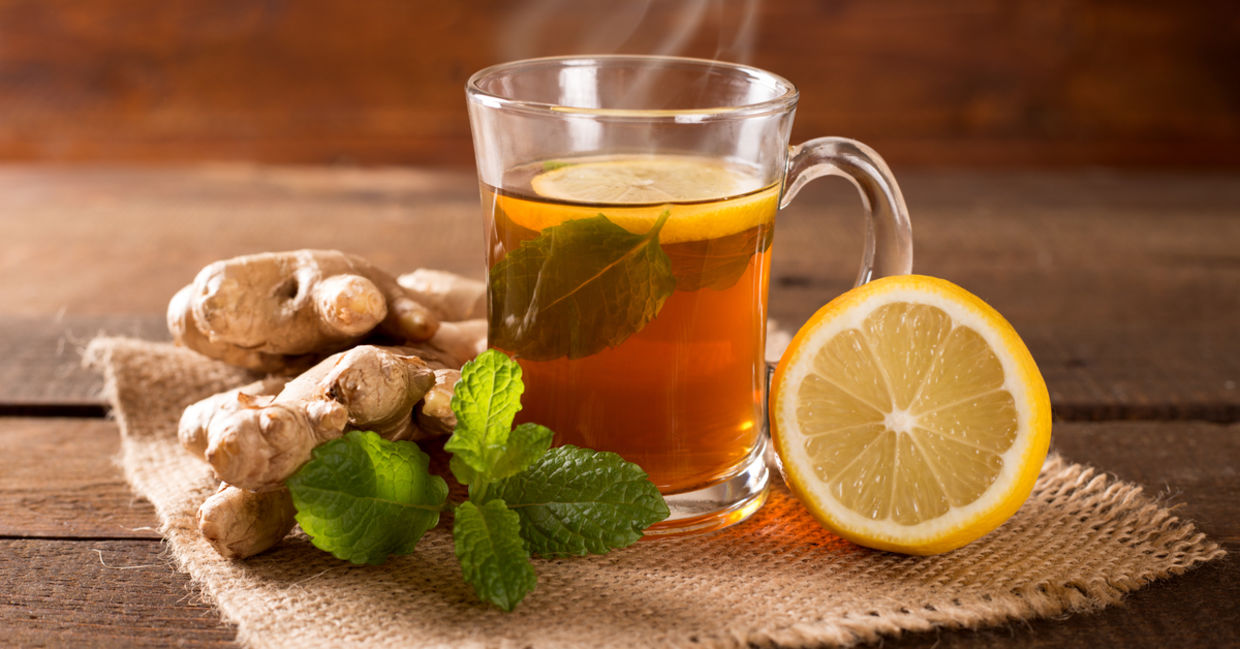 Drink ginger tea to help prevent viral infections..
