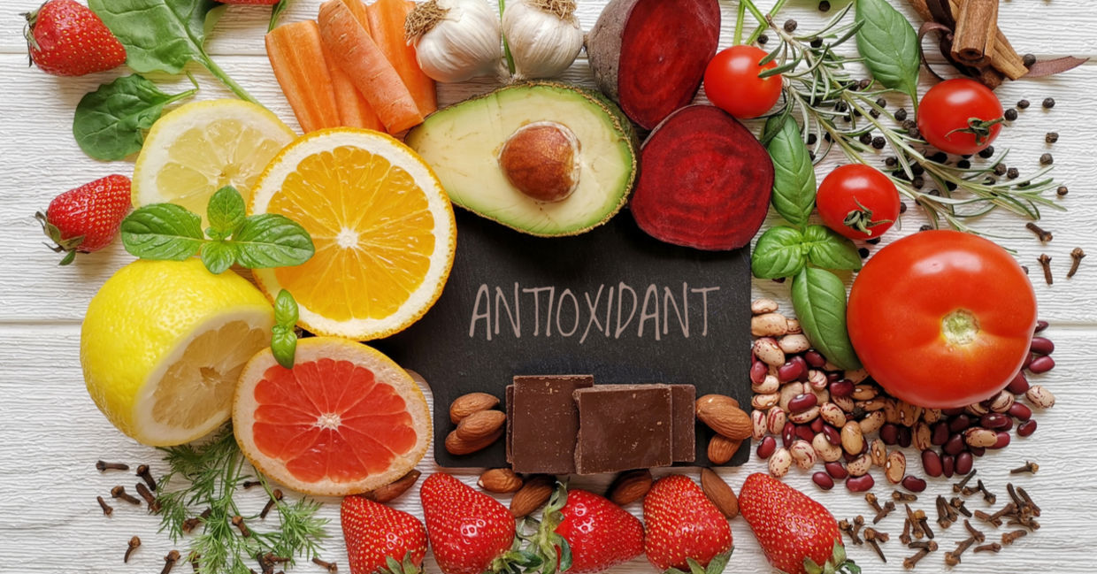 foods rich in antioxidants are good for your health.