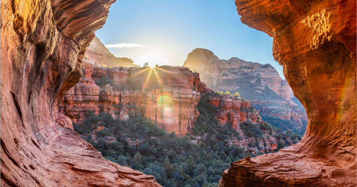 Secret subway passage in Boynton Canyon