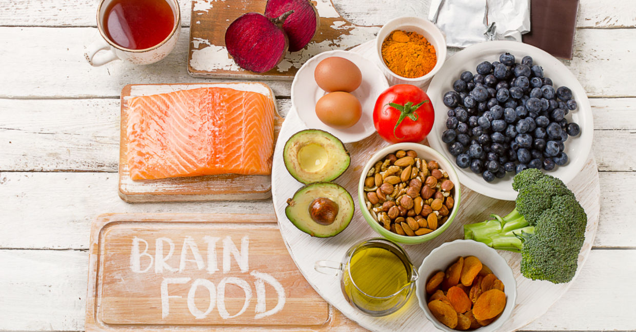 Eat brain boosting foods.