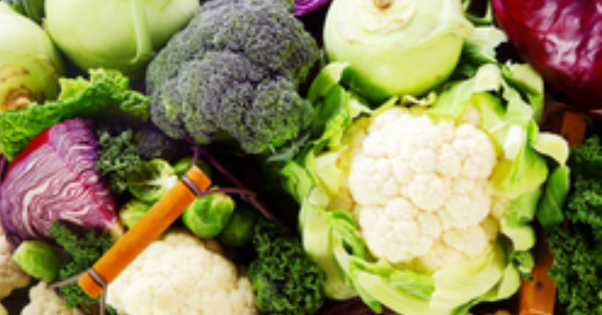 Cruciferous vegetables are full of healthy nutrients.