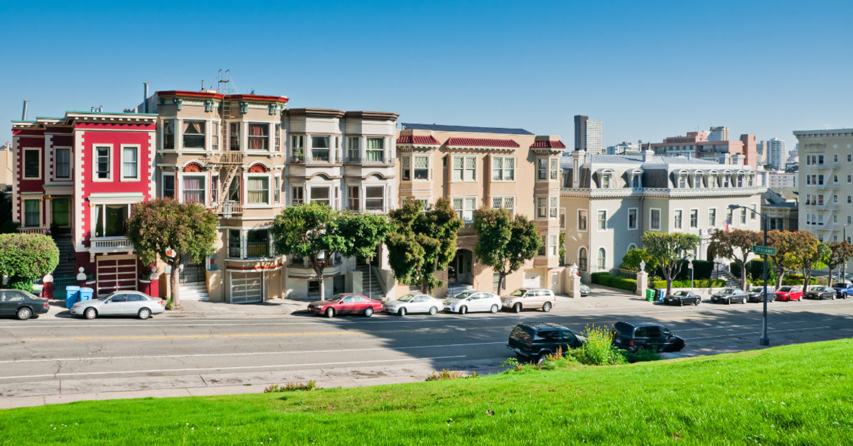A street in San Francisco.