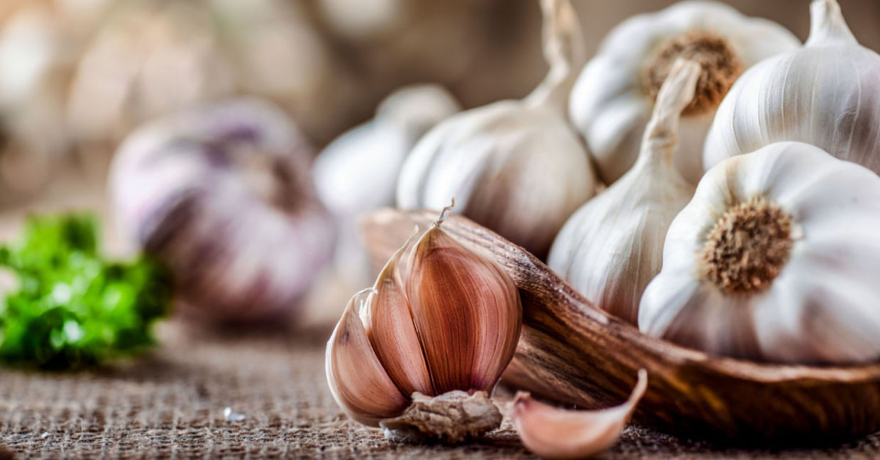 Garlic can help boost your immune system.