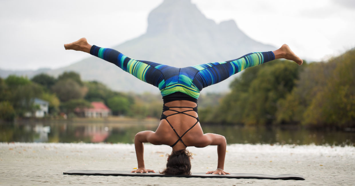 Yoga practice.