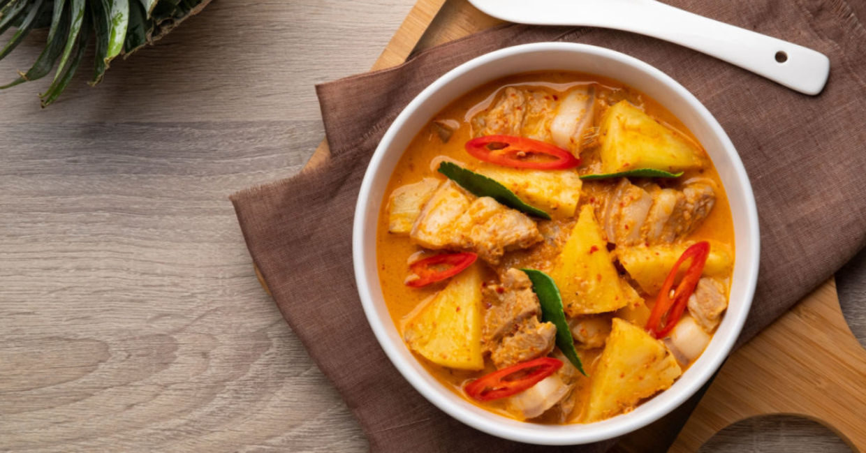 Tai red curry pineapple can help boost your immunity