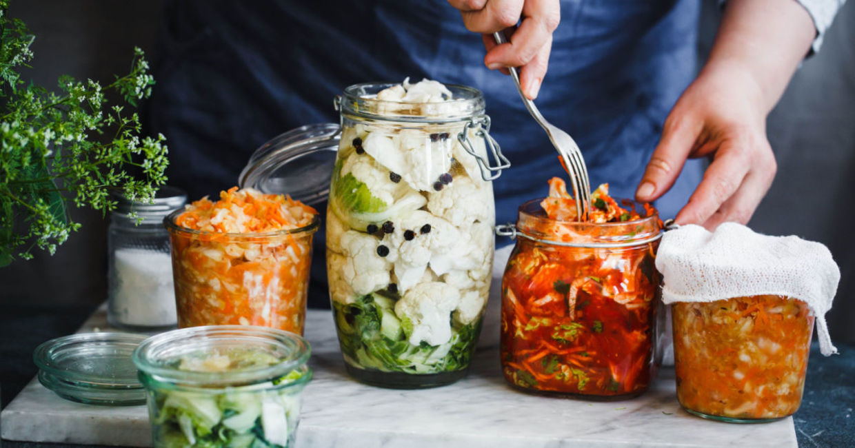 Fermented food can boost your serotonin levels.