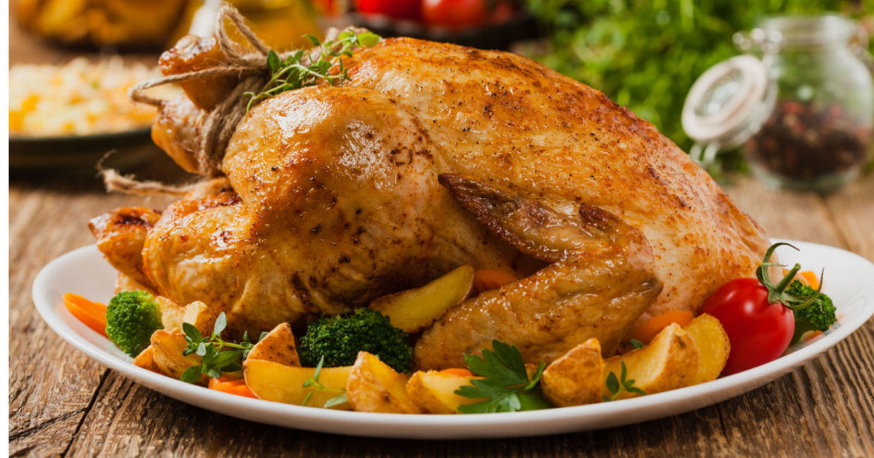Turkey contains a healthy dose of tryptophan.