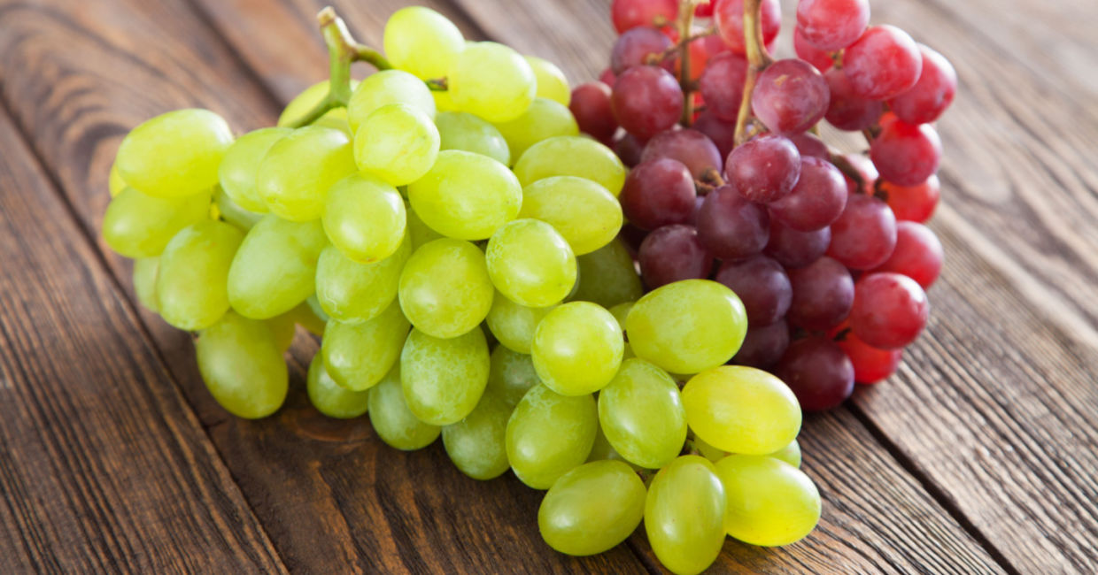 Grapes are a summer super fruit.