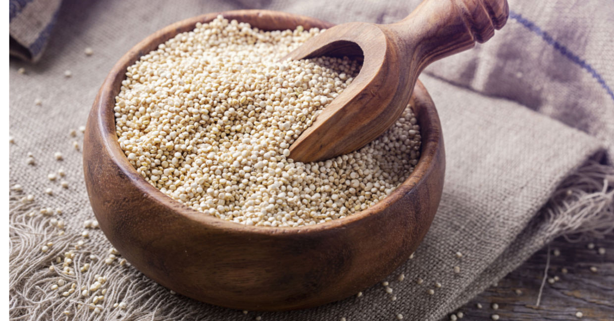 Replace other grains with quinoa.