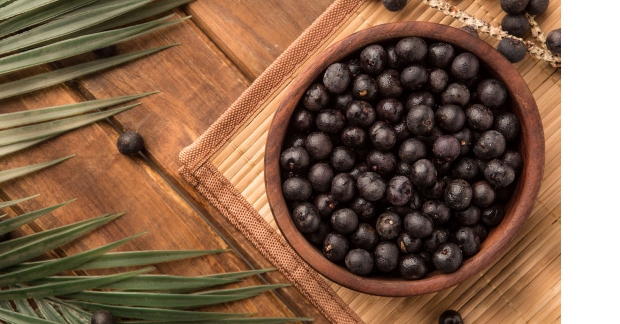 Acai berries are a superfruit.