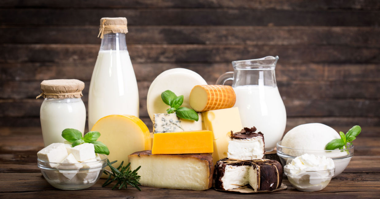 Dairy products can help you relax.
