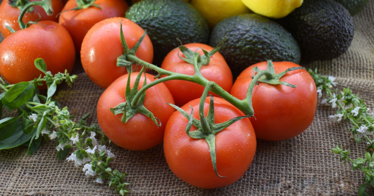 Tomatoes and avocados resemble human  organs.