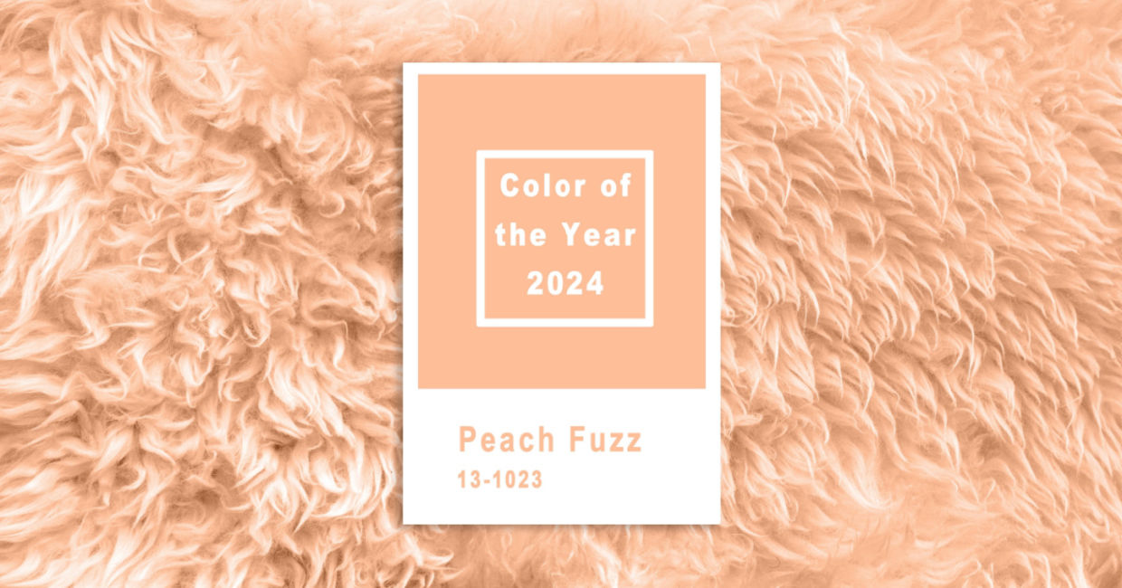 Peach Fuzz is the Pantone Color of the Year.