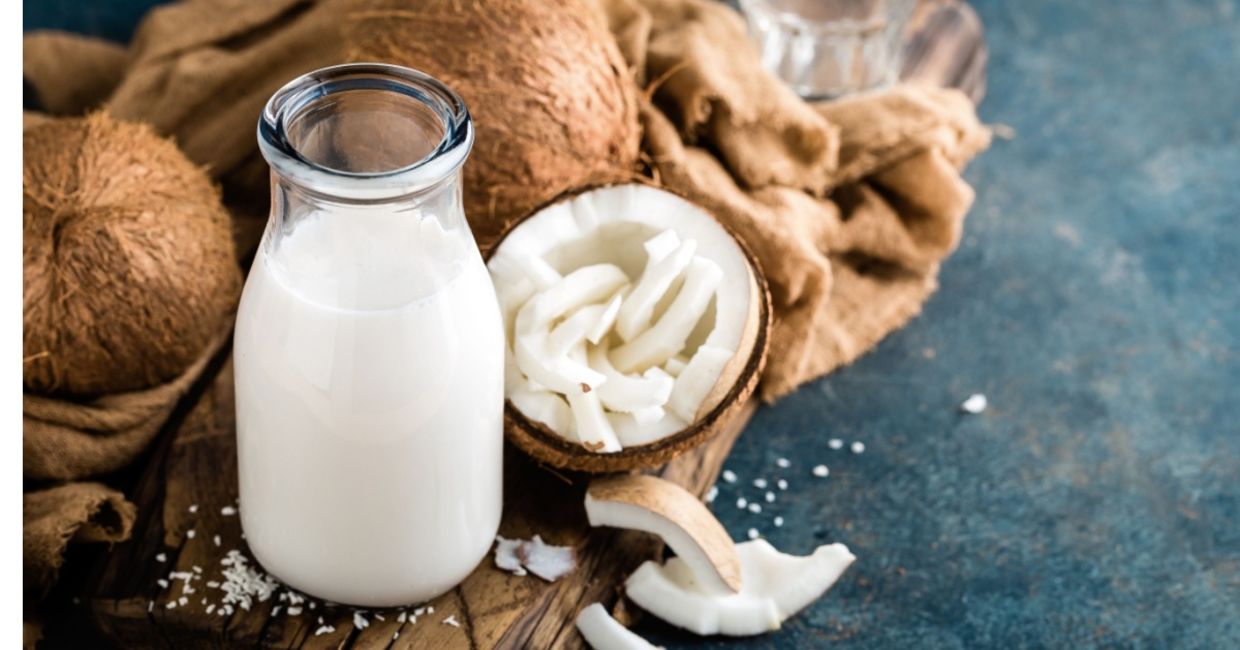 Coconut milk is good for your health.