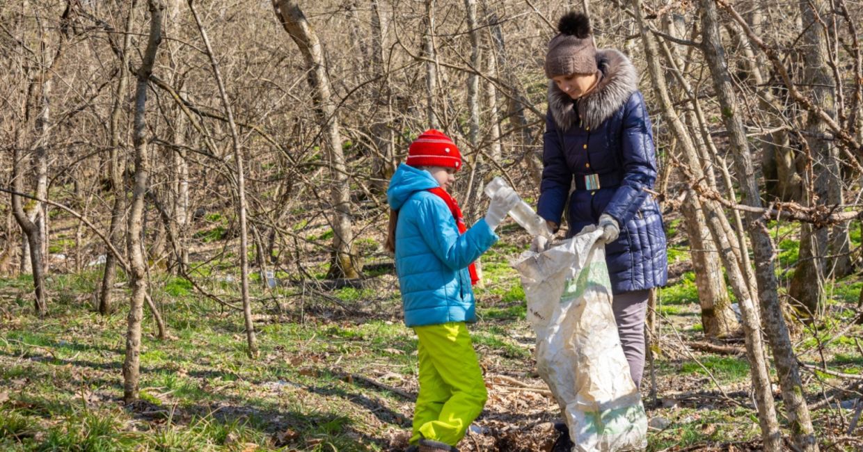 Shoveling snow for elderly neighbors.