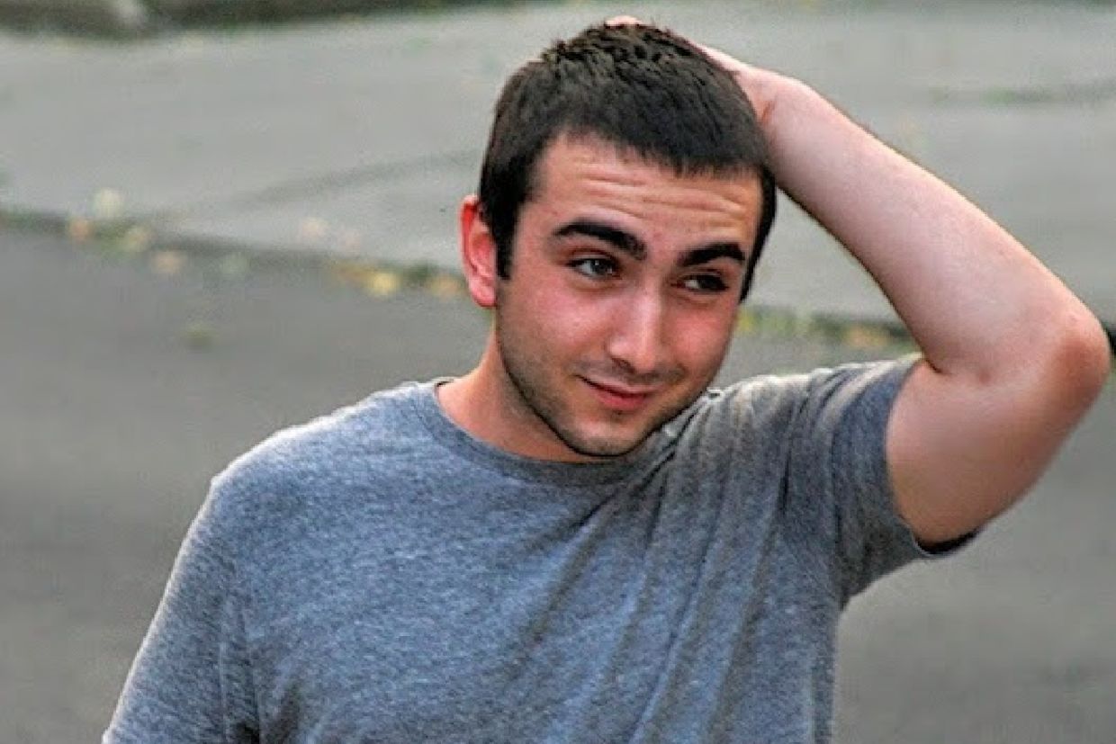 A photo of Ethan Magder, whose spirit lives on through the gallery founded by his mother.