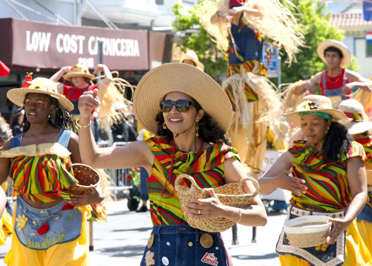 Street festival in San Francisco.