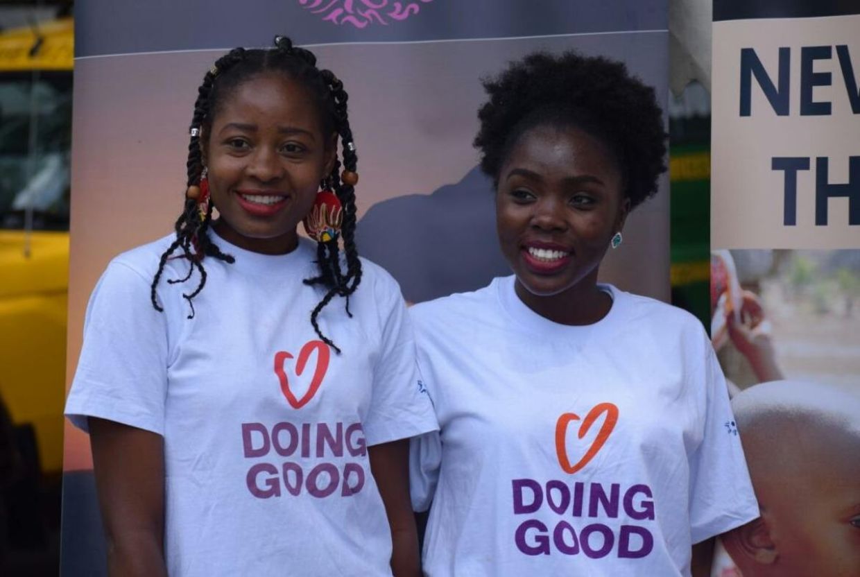 Doing acts of kindness on Good Deeds Day 2025.