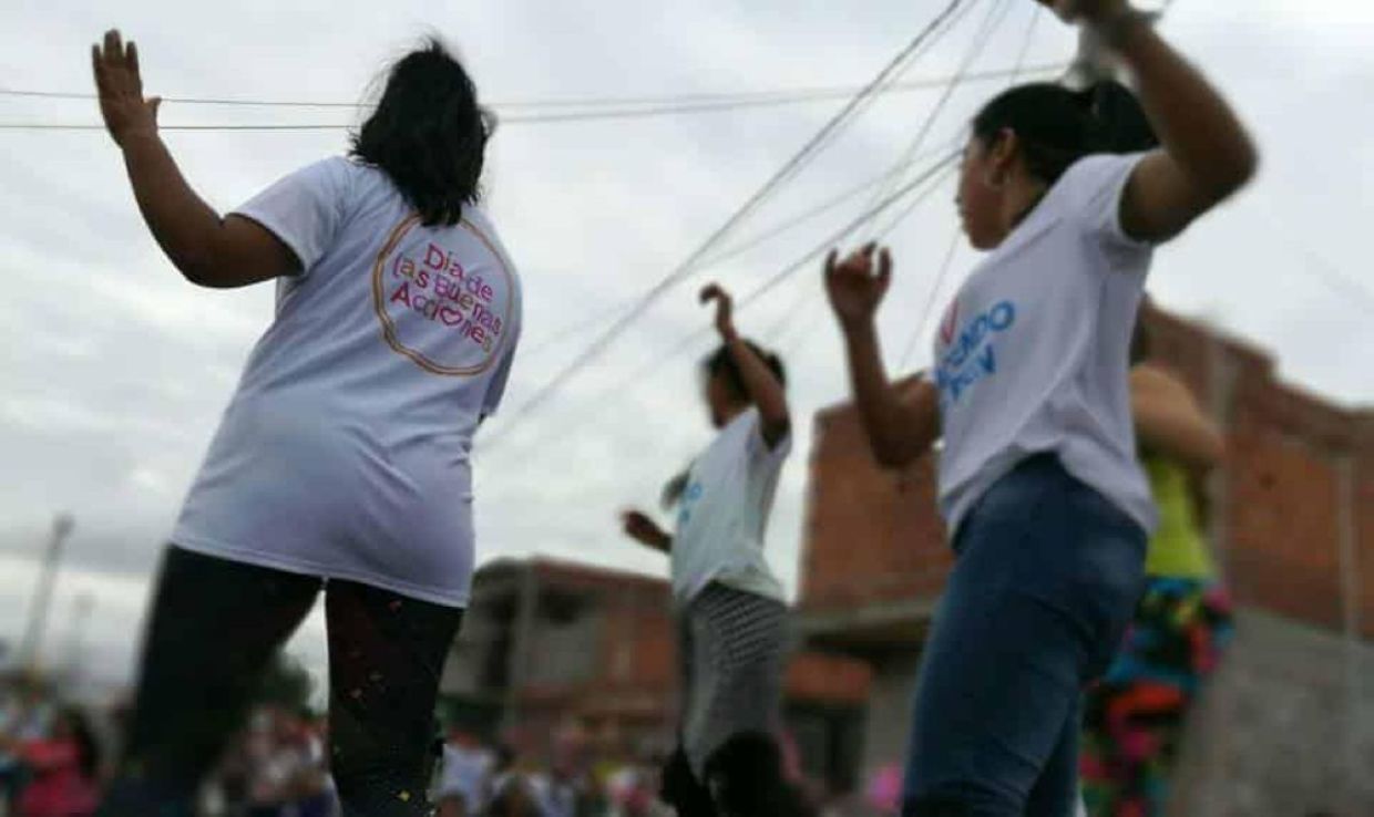 Doing good on Good Deeds Day.