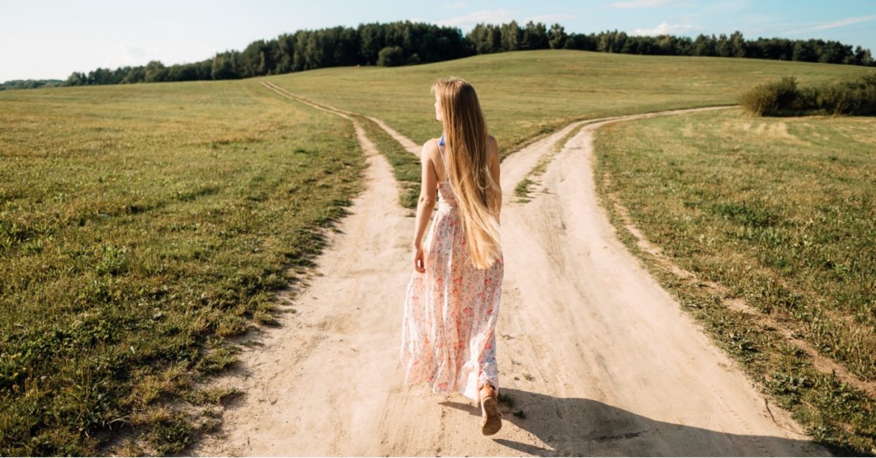 Choosing the right path.