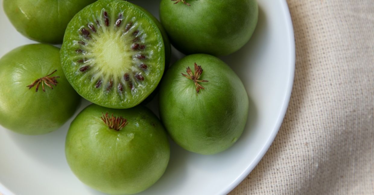 Kiwiberries are good for your health.
